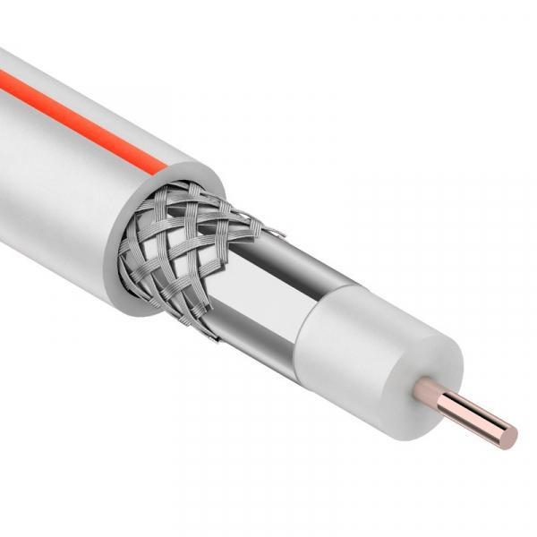 SAT 50 M, CCS/Al/Al, (75%), 75 Ом, белый  CABLETECH/ PROCONNECT кабель бухта 100м 01-2401-2
