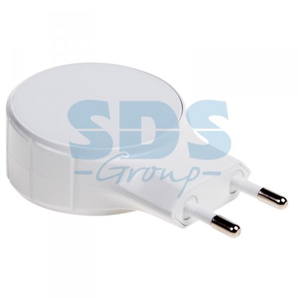Сетевое зарядное устройство 2хUSB (СЗУ) (5V,2100 mA+1000mA ) белое REXANT 18-2223
