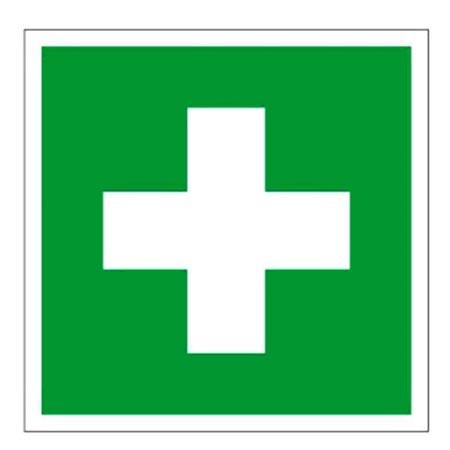 Знак 150х150мм "Медицинская аптечка" (лист - 2шт) TDM