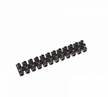 Колодка клеммная  КВ-6  6А  6мм²  PP(полипропилен)  черный  REXANT 07-5006-2