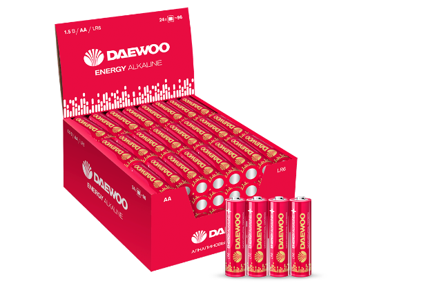 Элемент питания Daewoo LR6 ENERGY Alkaline 2021 DB/SR-4