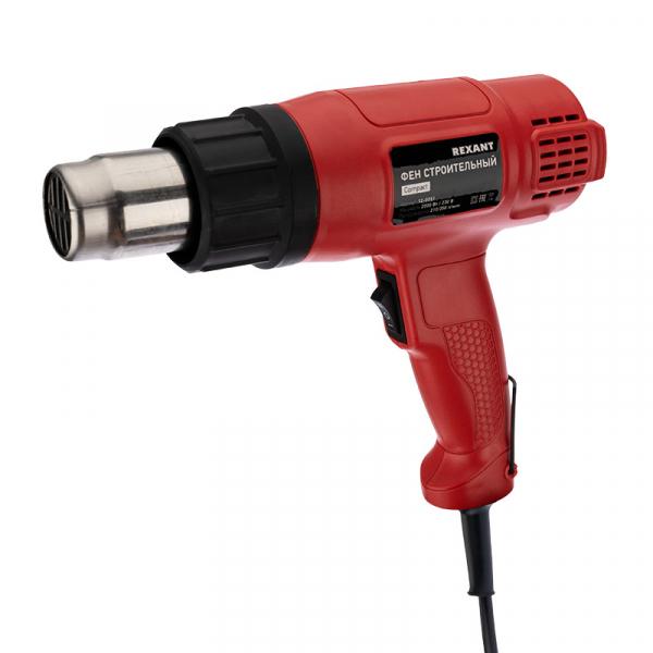 Фен строительный REXANT, 230 В/1600 Вт "COMPACT" 12-0051