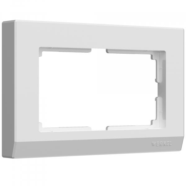 Werkel  Stark Беелая Рамка для 2-местной розетки WL04-Frame-01-DBL-white / a040286