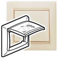 Legrand Valena  Слоновая Кость IP44 Рамка 1-местная /774350