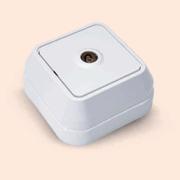 Makel  Менекше  Белый Розетка ТВ IP20 открытая установка 45107