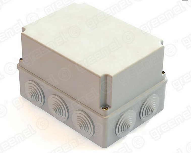Коробка распаячная ОП 190х140х120 IP55 10 вводов Greenel  GE41246