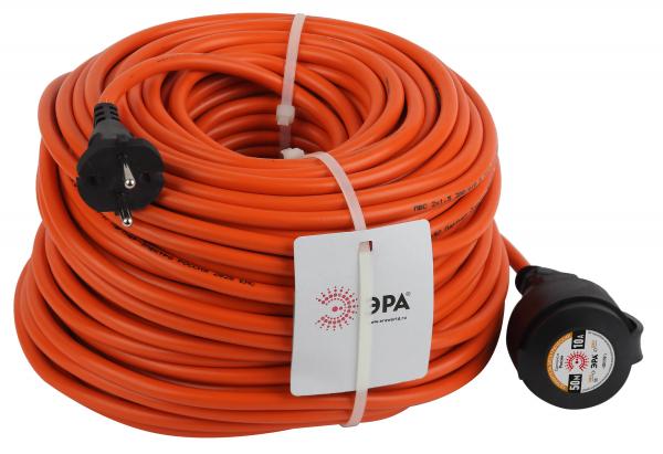 Удлинитель силовой ЭРА UPx-1-2x1.5-50m-IP44 в бухте б/з 50м 1 гн ПВС 2х1.5