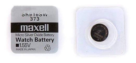 Элемент питания Maxell SR916SW (373/372)