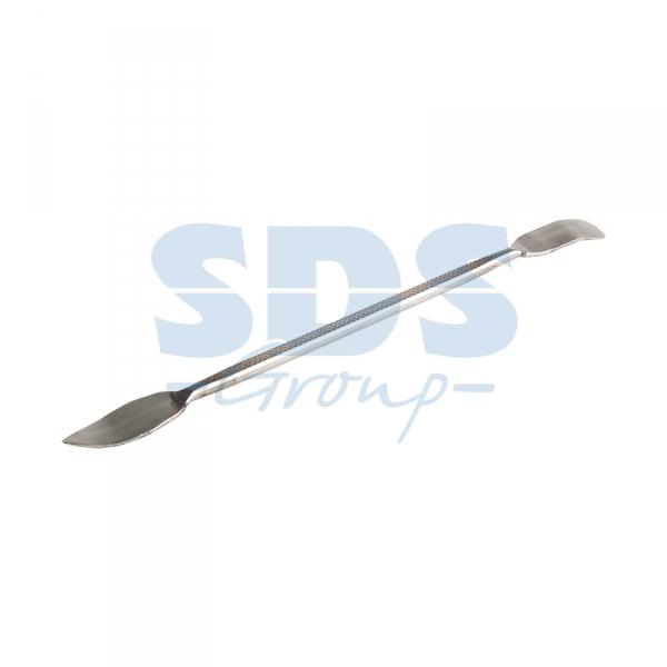 Спуджер металлический широкий (Лопатка двухсторонняя) 170мм 12-4336