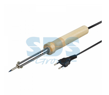 Электропаяльник  25Вт 220В ПД деревянная ручка (блистер) PROCONNECT 12-0174-4