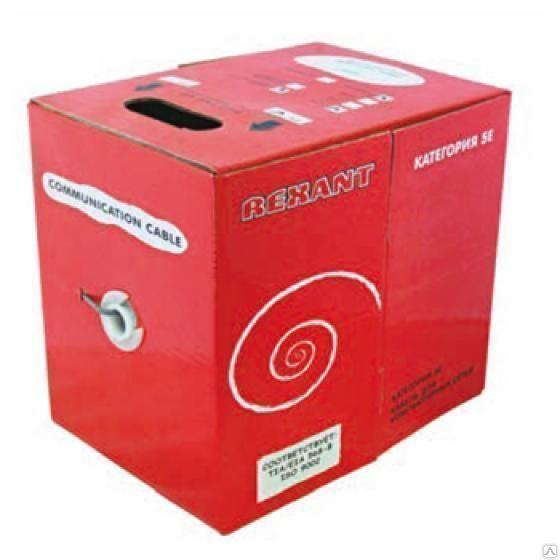 FTP 4PR 24AWG CAT5e 305м OUTDOOR REXANT кабель 01-0146
