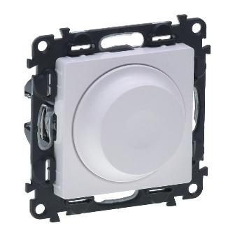 Legrand  Valena  LIFE  Белая Диммер поворотный универсальный 300Вт скрытая установка IP20 / 752460