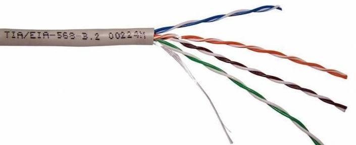 TWT-6UTP-LSZH Кабель витая пара UTP 6 кат. 4 пары TWT