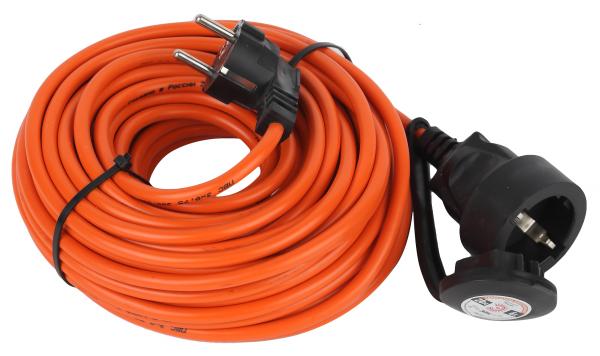 Удлинитель силовой ЭРА UPx-1e-3x0.75-20m-IP44 в бухте c/з 1 гн 20м ПВС 3х0.75