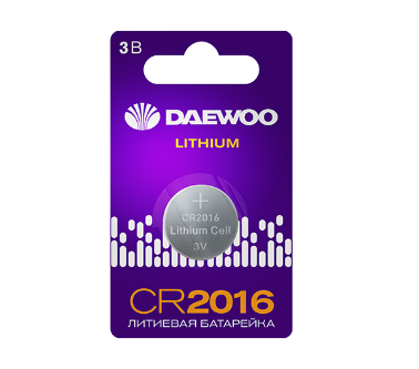 Элемент питания DAEWOO CR2016 2021 BL-1