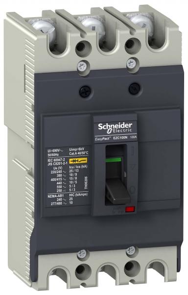 Выключатель автоматический  Schneider Electric  3П    30А  18кА  TM-D  EasyPact_EZC