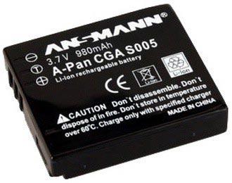 Аккумулятор Ansmann A-Pan CGA S005  5022783/05 BL1