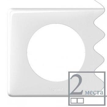 Legrand  Celiane  Белый Глянец Рамка 2-местная 66632