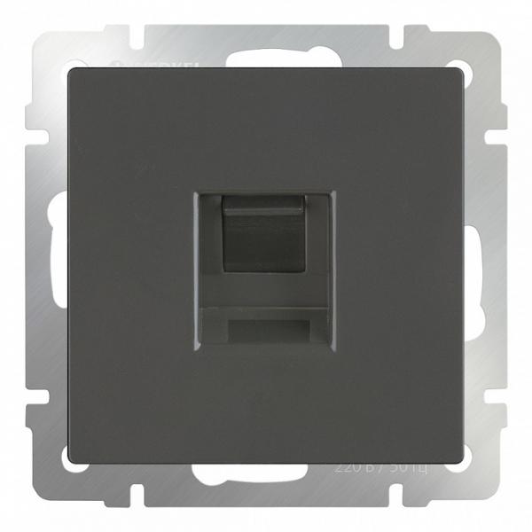 Werkel Серо-Коричневый Розетка Механизм Ethernet RJ-45 WL07-RJ-45