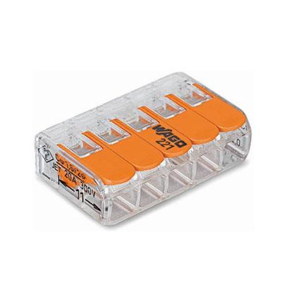 Wago 221-415 Клемма 5-проводная (кратно 25)