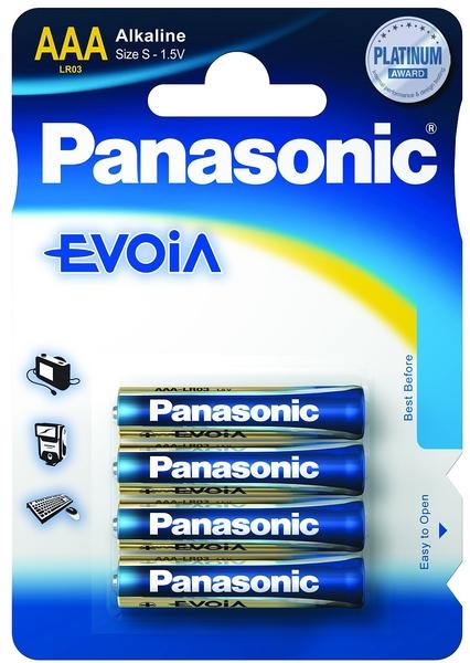 Элемент питания Panasonic LR03  EVOLTA BP4