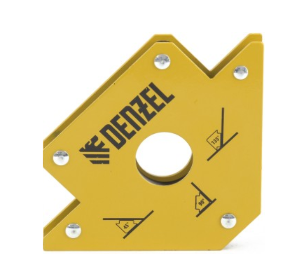 Фиксатор   магнитный для сварочных работ  усилие 50 LB// Denzel