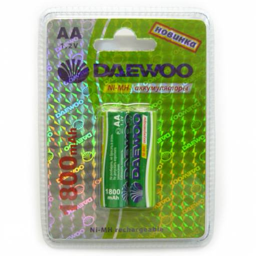 Аккумулятор DAEWOO R6 /(1800mAh) NI-MH BL-2 (кратно 2)