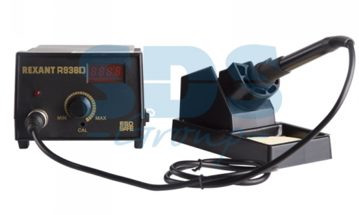 Паяльная станция (паяльник) с цифровым дисплеем 200-480 °С (R936D) REXANT 12-0711