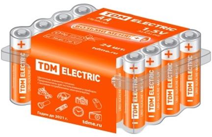 Элемент питания TDM LR03 AAA Alkaline 1,5V BOX-24