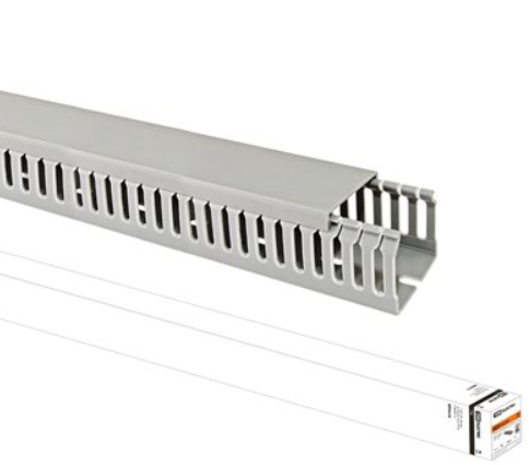 Кабель-канал перфорир.  60х80 перфорация 4/6мм TDM (20 м)