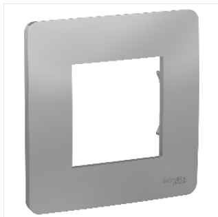 Schneider Electric Unica NEW Studio Алюминий Рамка 1-местная NU200230