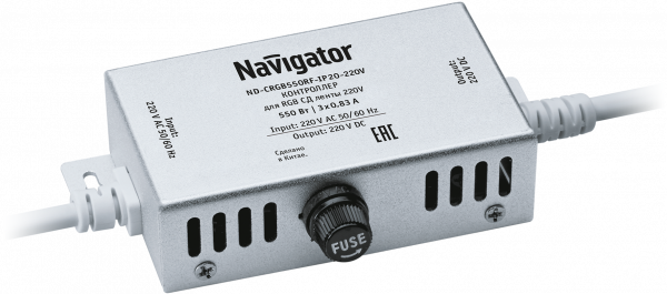 Контроллер Navigator ND-CRGB550RF-IP67-220V   71 784