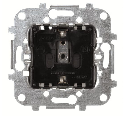 ABB  Розетка механизм 2Р+Е с винтовыми клеммами 16А 250В /8188/ NIE/2CLA818800A1001/