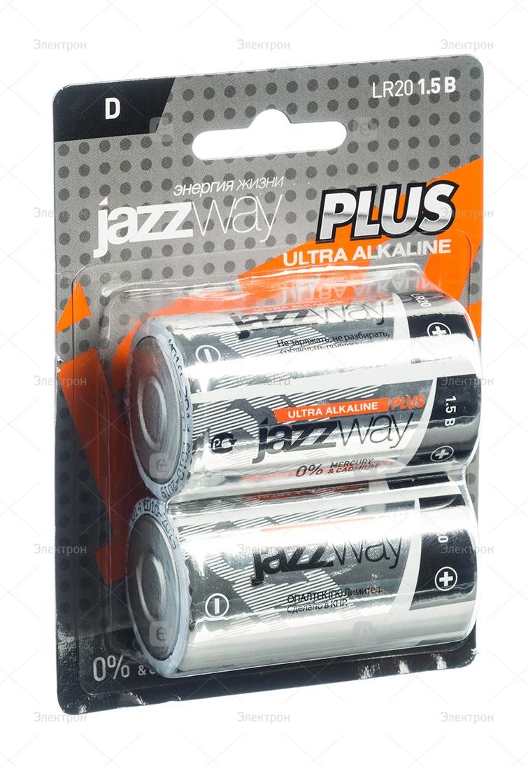 Элемент питания JAZZway Ultra PLUS  LR20   BL-2