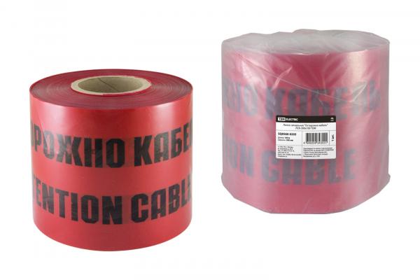 Лента сигнальная 300*100 "Осторожно кабель" ЛСК-300х100 TDM