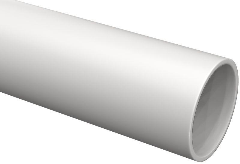 Труба гладкая ПВХ жесткая d50мм сер. (дл.3м) IEK CTR10-050-K41-015I