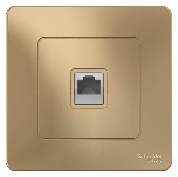 Schneider Electric  BLANCA  Титан  Розетка компьютерная  RJ45, категория 5E, скрытая установка BLNIS045004