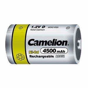 Аккумулятор CAMELION D (R20) 4500 mAh Ni-Mh BL-2