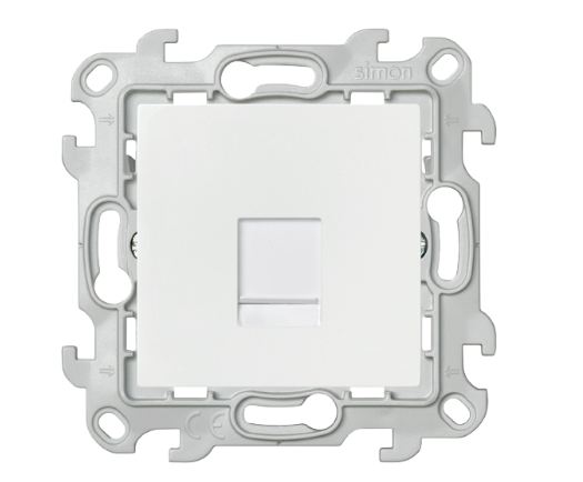 SIMON  S24   Белый  Розетка RJ45 кат 5e UTP, 2410598-030