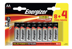 Элемент питания ENERGIZER E91/LR6  MAX BP8+4 E300115600