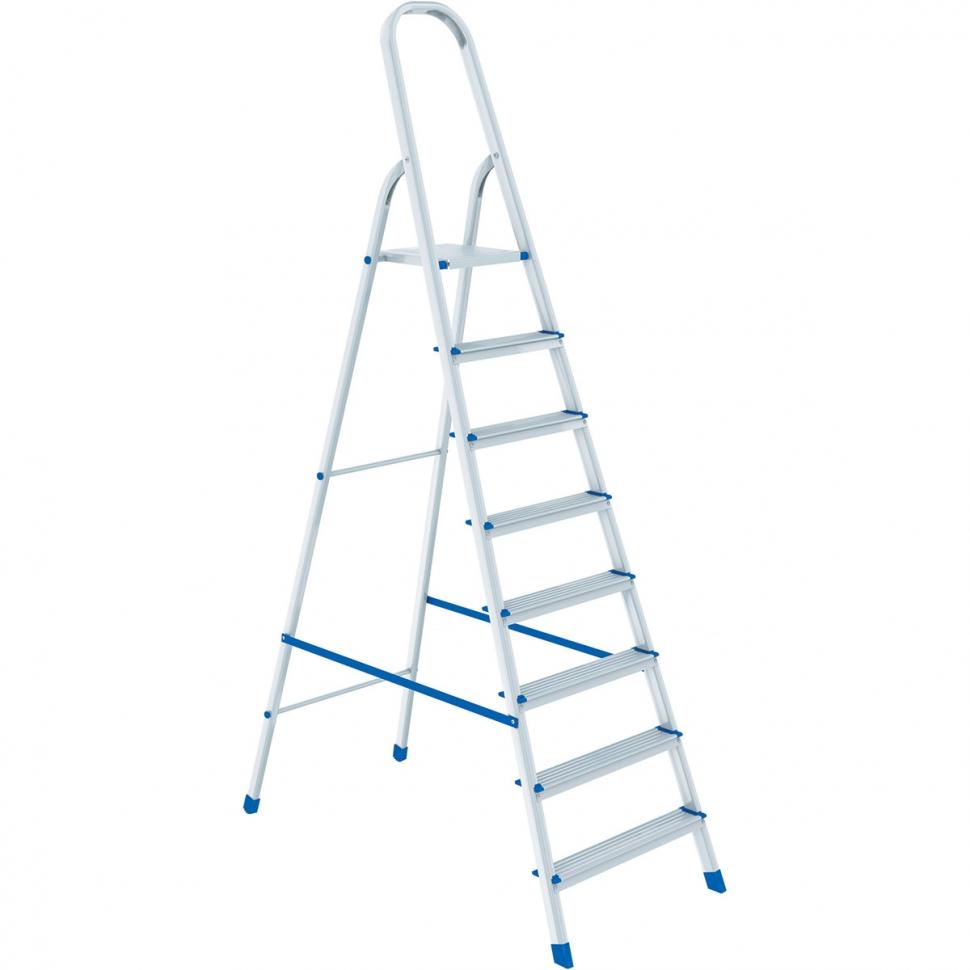 Стремянка  СИБРТЕХ  7 ступеней, алюминиевая  Pоссия