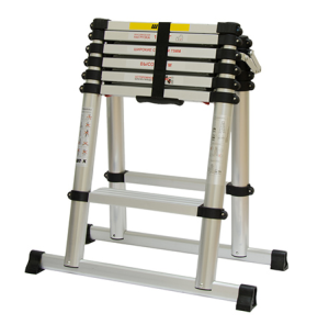 Стремянка  7/6 ст. телескопич. 2м (с чехлом) // SHTOK