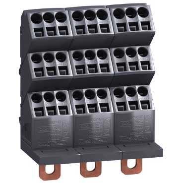 Schneider MG Tertiary  04033 распр.колод. POLYBLOC, 250А,  3ПОЛЮСА
