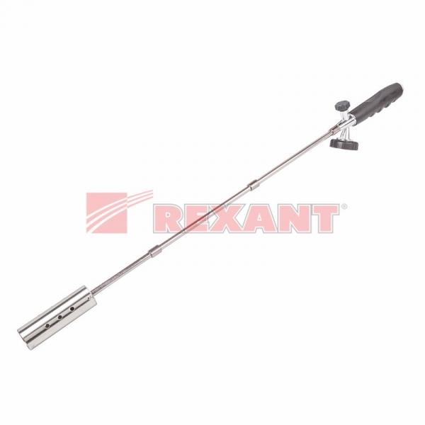 Газовая горелка-насадка REXANT GT-21 (механическая с регулятором) удлиненного типа 12-0021