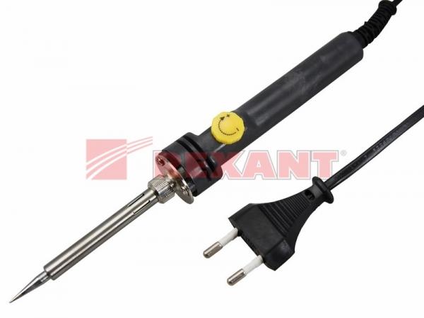 Паяльник с керам. нагревателем и регулятором  220V /30-50 Вт  PROCONNECT