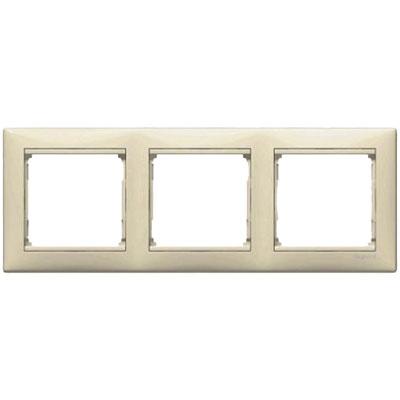 Legrand Valena  Слоновая Кость Рамка 3-местная универсальная /774353