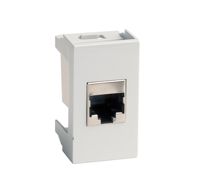 DKC  VIVA  Розетка  Серый  RJ-45 кат.6, 1 модуль, 45158