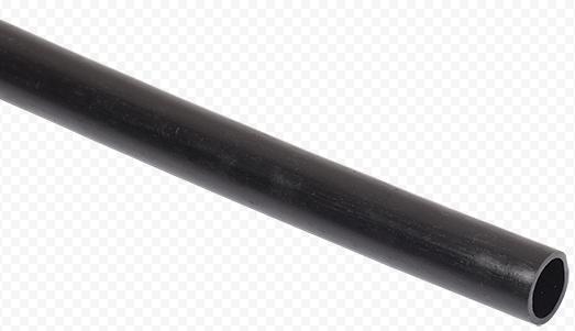 Труба гладкая жесткая ПНД d63 ИЭК черная (100м)