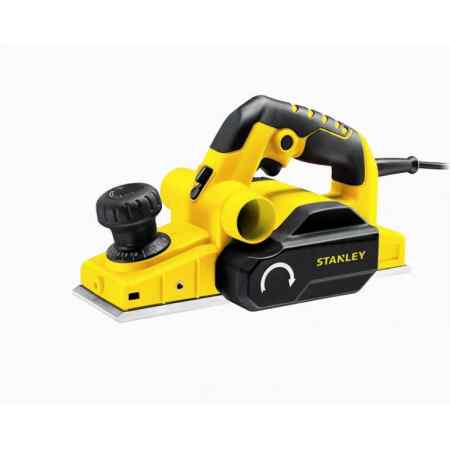 Рубанок электрический 750Вт, 16500 об/мин, ширина строгания 82мм, глубина 0-2 мм Stanley STPP7502
