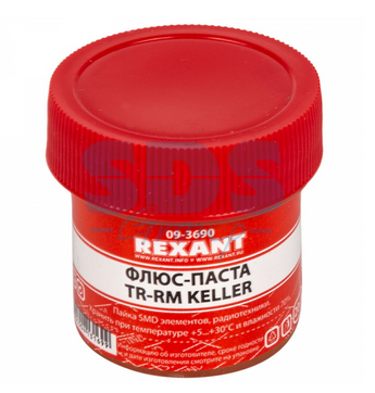 Флюс-паста «TR-RM KELLER» 20 мл REXANT 09-3690